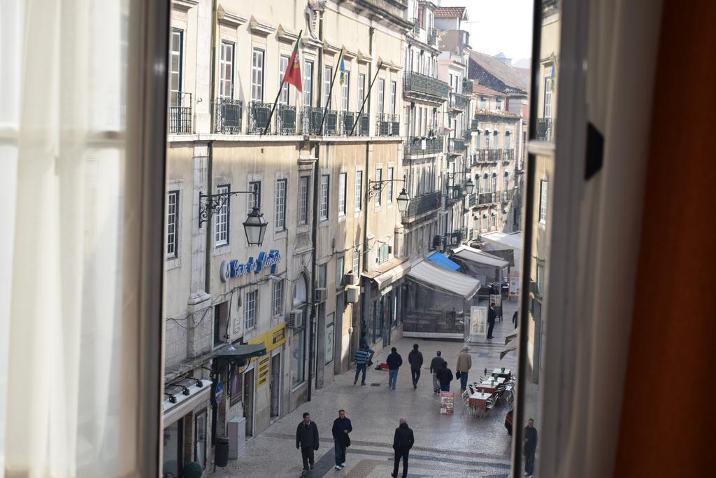 Pensao Flor Da Baixa Hotell Lisboa Exteriör bild